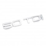 AUDI 50 TDI KROM BAGAJ YAZISI
