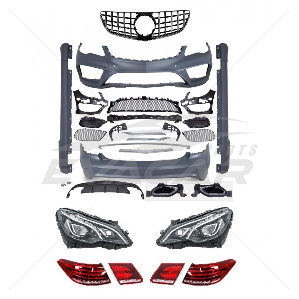 MERCEDES W207 E COUPE-CABRİO 2010-2016 MAKYAJLAMA SETİ BODY KİT