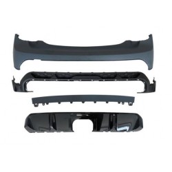 MINI COOPER F55 2014-2020 İÇİN 2022 GÖRÜNÜM JCW ARKA TAMPON