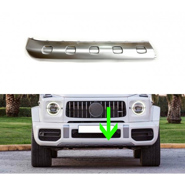 MERCEDES W464 G63 AMG ÖN TAMPON ALT TRİM (SOL-UZUN)