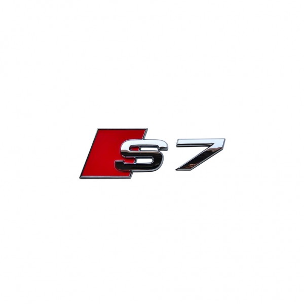 AUDİ S7 UYUMLU YAZI KROM ARMA AMBLEM