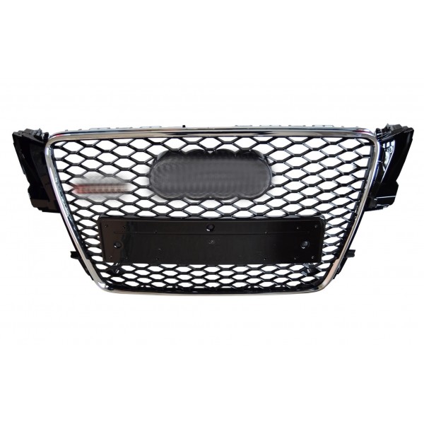 AUDI A5 UYUMLU RS5 ÖN PANJUR KROM-SİYAH 2008-2012