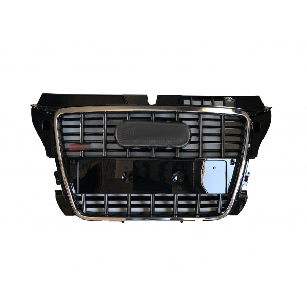 AUDİ A3 UYUMLU 8P S3 KROM SİYAH PANJUR 2008-2012