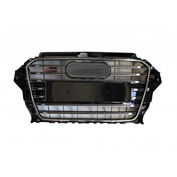 AUDİ A3 UYUMLU 8V S3 KROM SİYAH PANJUR 2013-2015