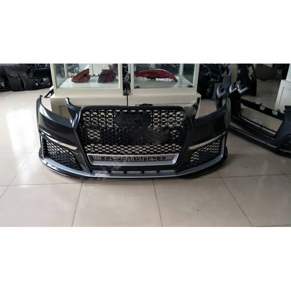AUDI Q7 UYUMLU 2007-2014 İÇİN YENİ RS Q7 GÖRÜNÜM ÖN TAMPON + PANJUR