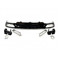 AUDI A6 UYUMLU W12 DİFÜZÖR+EGZOZ UCU SETİ 2012-2015