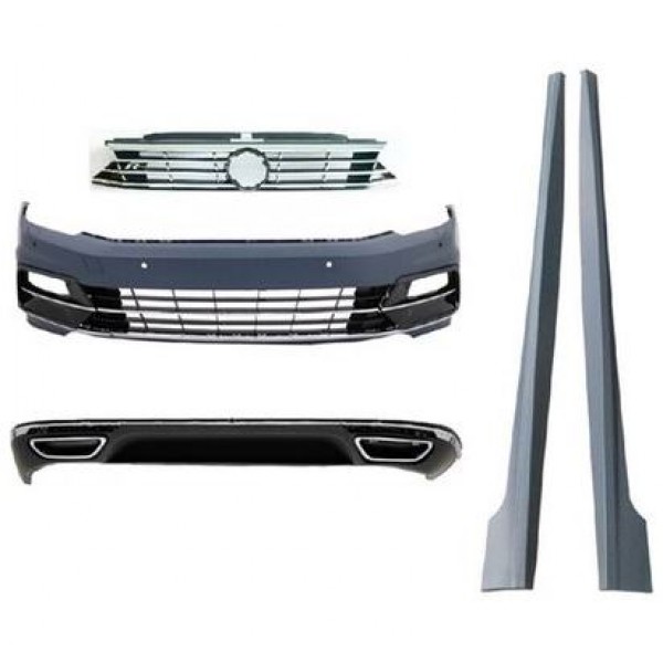 VOLKSWAGEN PASSAT B8 R-LINE UYUMLU BODY KIT 2016-2019