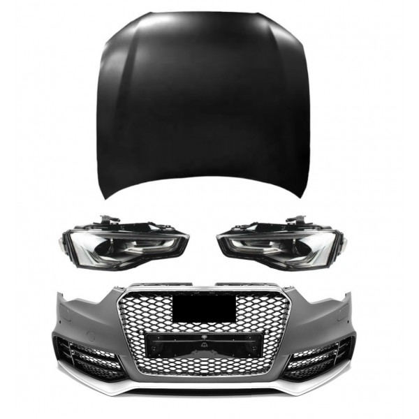AUDİ A5 8T UYUMLU 2007-2011 İÇİN 2012-2015 RS5 MAKYAJLAMA SETİ