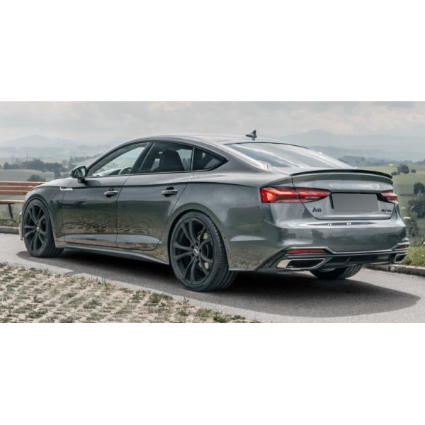 AUDİ A5 B9 / B9.5 UYUMLU BAGAJ ÜSTÜ SPOİLER PARLAK SİYAH 2016-2024