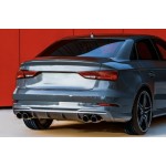 AUDI A3 UYUMLU S3 SEDAN DİFÜZÖR (STANDART TAMPON UYUMLU) 2017-2019
