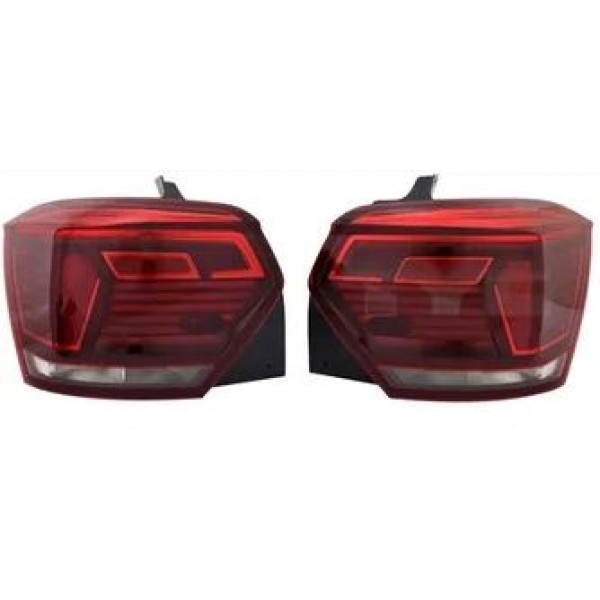 VOLKSWAGEN POLO UYUMLU LED STOP SETİ FÜME 2018-2021 2G0945208B 2G0945207B