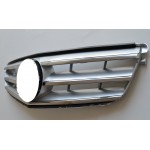 MERCEDES C SERİSİ W204 UYUMLU KROM ÇITALI GRİ PANJUR 2008-2014 (LOGOSUZ) 2048800023