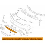 RANGE ROVER VOGUE 2010-2012 ÖN TAMPON ALT ÇITASI