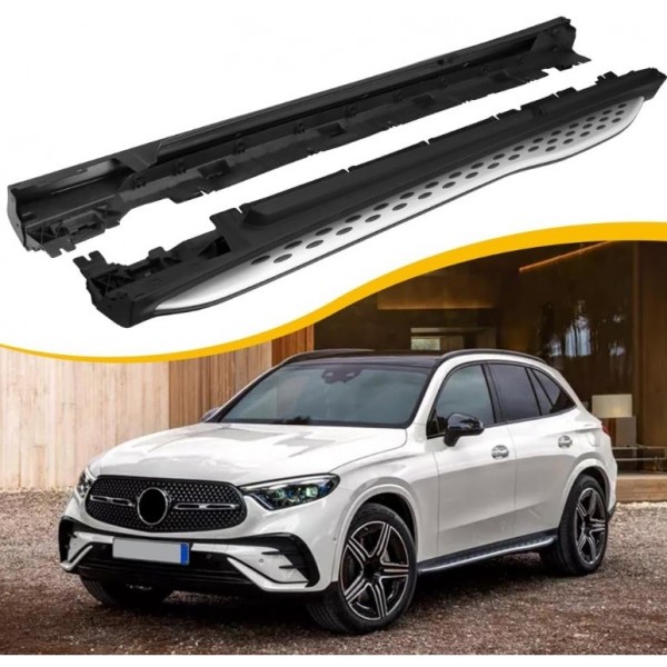 MERCEDES X254 C254 UYUMLU GLC SABİT YAN BASAMAK SETİ 2023+