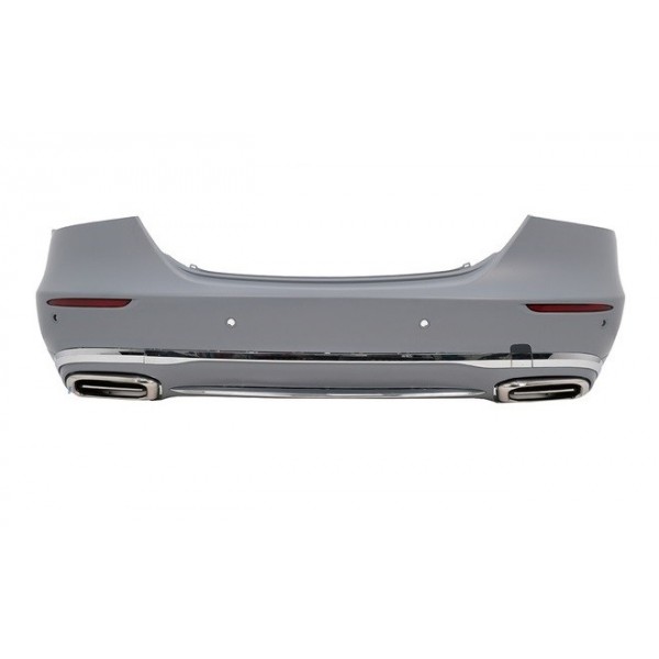 MERCEDES E SERİSİ W213 UYUMLU MAKYAJLI DOLU ARKA TAMPON 2020-2023