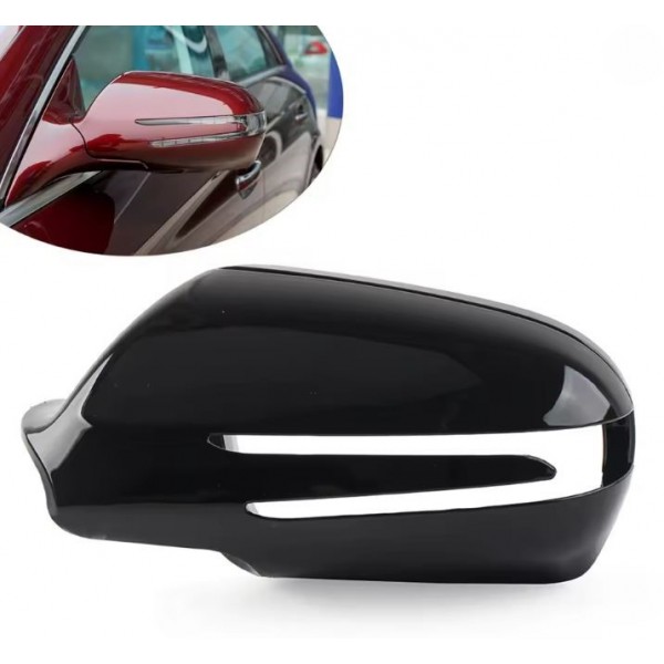 MERCEDES CLS SERİSİ W219 UYUMLU AYNA KAPAĞI SOL 2008-2011 (PARLAK SİYAH)