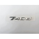 BMW 740D UYUMLU YAZI YENİ TİP BMW 740D UYUMLU YAZI YENİ TİP