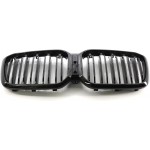 BMW X3 G01 LCİ ÇİFT ŞERİT PARLAK SİYAH PANJUR SETİ 2022-2024