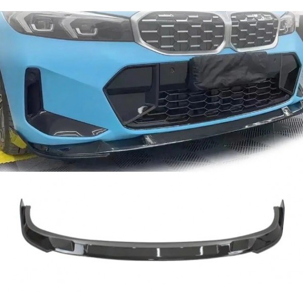 BMW 3 SERİSİ G20 LCİ UYUMLU TEK PARÇA 3D ÖN LİP PİANO BLACK 2022-2024