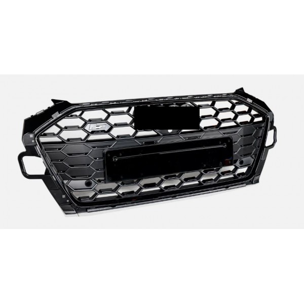 AUDI S4 UYUMLU PANJUR KROM SİYAH 2020-2023 (STANDART TAMPON UYUMLU)