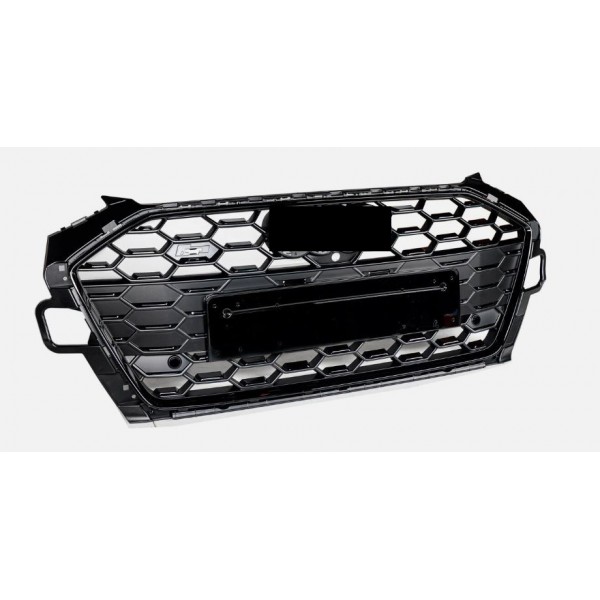 AUDI S4 PANJUR KROM SİYAH 2020-2023 (S LİNE TAMPON UYUMLU)