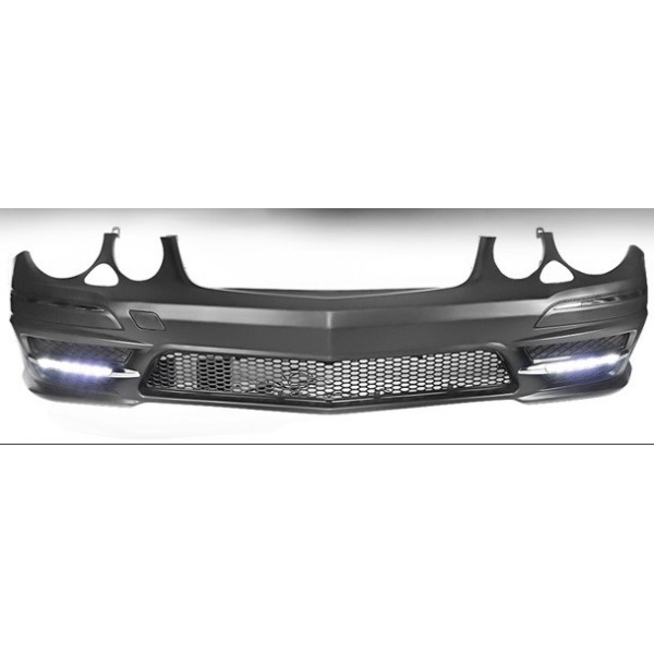 MERCEDES E SERİSİ W211 E63 AMG UYUMLU GÜNDÜZ LEDLİ ÖN TAMPON 2002-2009