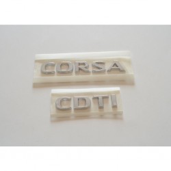 OPEL 'CORSA CDTİ' UYUMLU BAGAJ YAZISI 177447 (CORSA D)