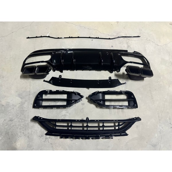 MERCEDES C SERİSİ W205 MAKYAJSIZ UYUMLU C63 İÇİN MAKYAJLI DÖNÜŞÜM SETİ