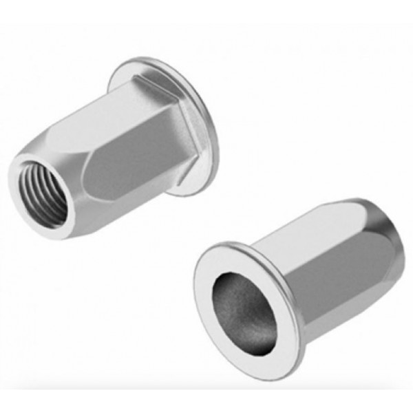 PERÇİN SOMUN M6 PULLU KÖŞELİ (10 ADET )