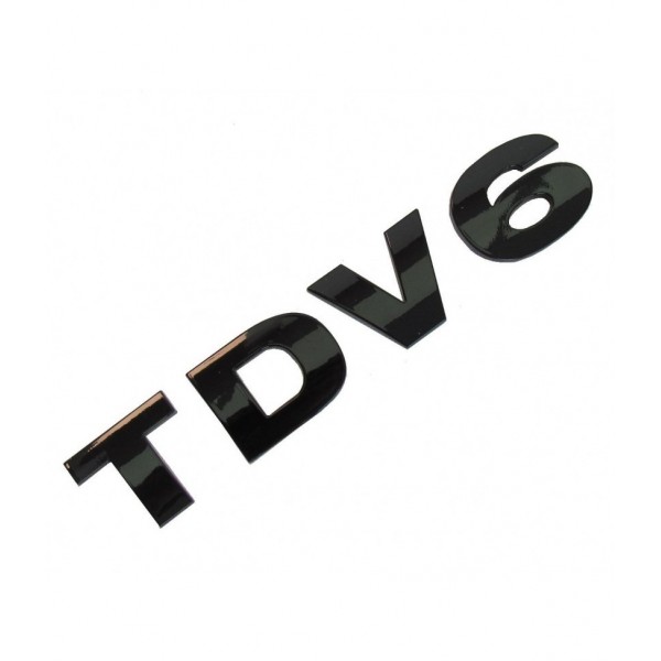 TDV6 PARLAK SİYAH YAZI