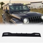JEEP WRANGLER RUBİCON JK UYUMLU ÖN CAM ÜSTÜ LEDLİ SPOİLER 2007-2017