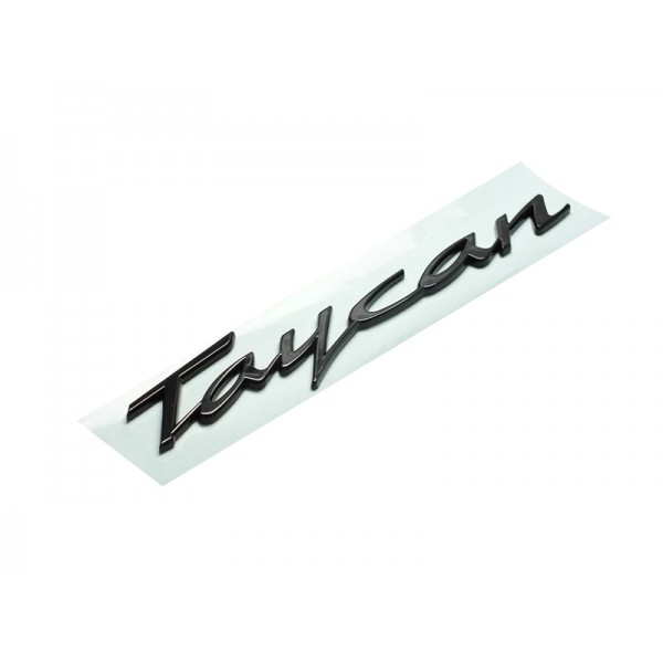 PORSCHE TAYCAN UYUMLU YAZI PARLAK SİYAH