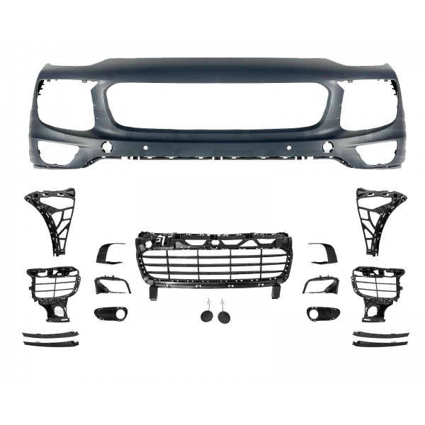 PORSCHE CAYENNE UYUMLU ÖN TAMPON KOMPLE 2015-2017