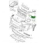 PORSCHE CAYENNE UYUMLU SİS FARI IZGARASI SOL 11-14 95850568120