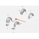 PORSCHE TAYCAN UYUMLU ÇAMURLUK DAVLUMBAZI SOL 9J1810907D