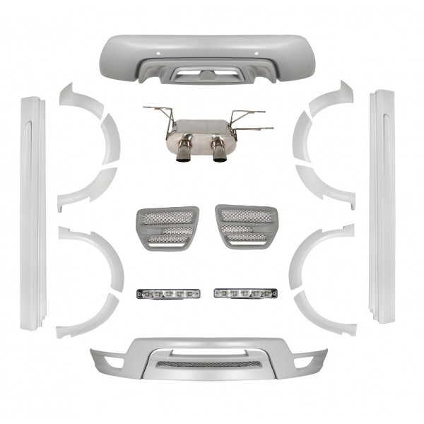 RANGE ROVER EVOQUE UYUMLU WİDE BODY KIT 11-15