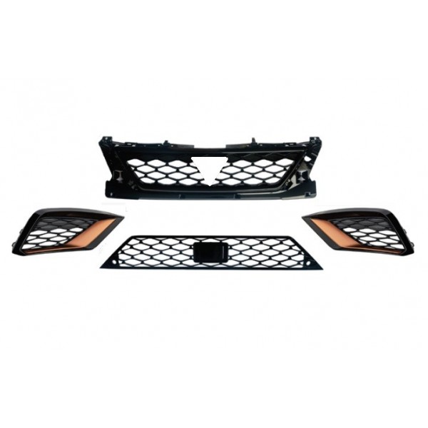 SEAT LEON 5F UYUMLU CUPRA R PANJUR VE IZGARA SETİ 2017-2019