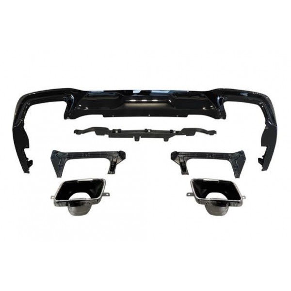 BMW F44 GRAN COUPE UYUMLU M235i DİFÜZÖR EGZOZ UCU SETİ 2020+