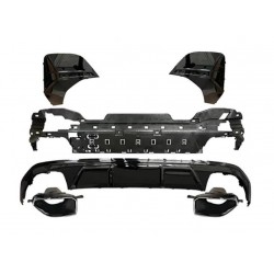 BMW YENİ 4 SERİSİ G26 GRAN COUPE M440i DİFÜZÖR + EGZOZ UCU SETİ 2020+