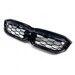 BMW G20 LCI UYUMLU PETEKLİ PANJUR PARLAK SİYAH 2023-2025