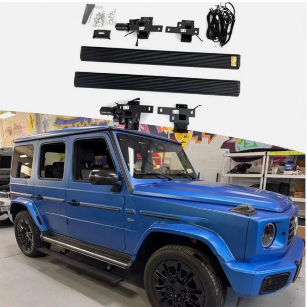 MERCEDES G SERİSİ W464 UYUMLU G580 ELEKTİRİKLİ YAN BASAMAK 2025+