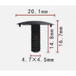 HONDA UYUMLU TAMPON DAVLUMBAZ KLİPSİ (10 ADET) 90667SA70030