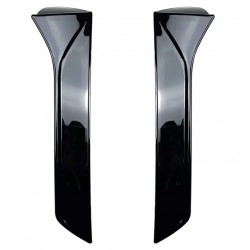 LEON MK3 UYUMLU ARKA CAM KENAR SPOİLER SETİ PARLAK SİYAH 2013-2019