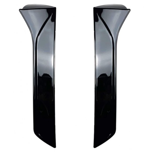 LEON MK3 UYUMLU ARKA CAM KENAR SPOİLER SETİ PARLAK SİYAH 2013-2019