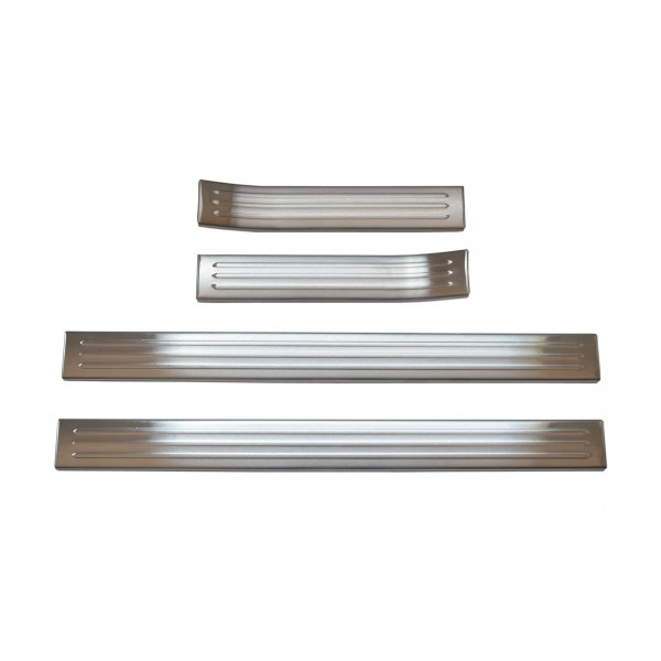 MERCEDES GLK SERİSİ X204 UYUMLU KROM KAPI EŞİĞİ SET 4 PARÇA (2013-2015)