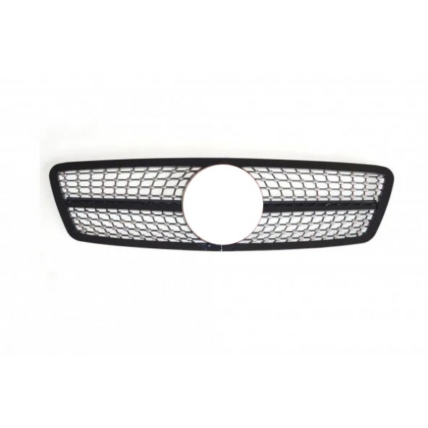 MERCEDES C SERİSİ W203 DİAMOND UYUMLU (ELMAS) PANJUR KROM SİYAH 00-07