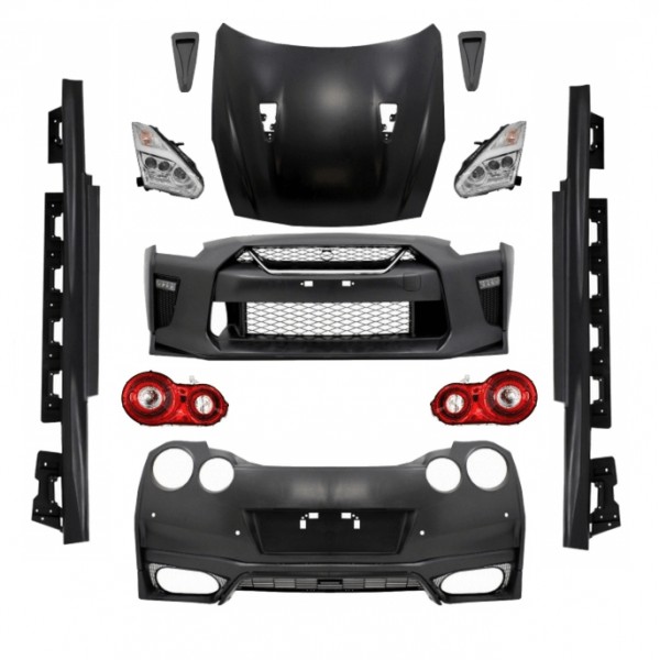 NİSSAN GTR R35 2009-2016 MODEL İÇİN MAKYAJLAMA SETİ - BODY KİT