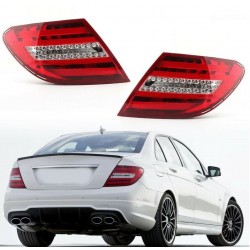 MERCEDES C SERİSİ W204 UYUMLU MAKYAJLI LED STOP SETİ  2008-2011