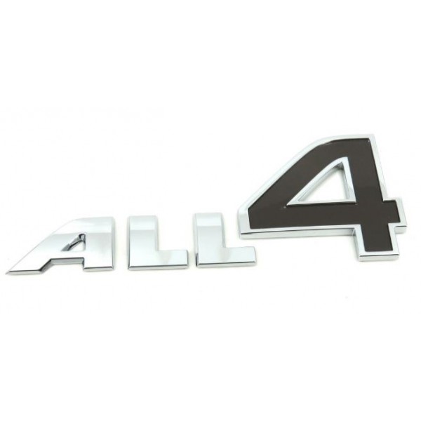 MINI ALL4 UYUMLU YAZI KROM-SİYAH