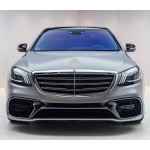 MERCEDES S SERİSİ W222 UYUMLU MAKYAJLI S63 AMG ÖN TAMPON 2018-2020